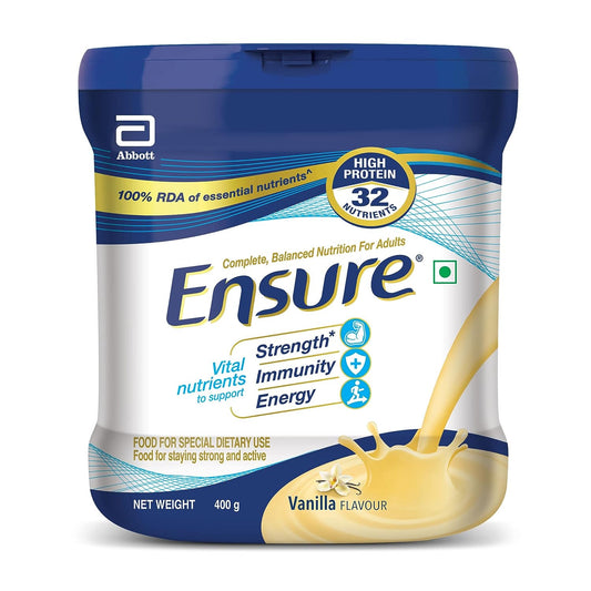 Ensure Nutritional Powder Vanilla Flavour - 400 gm - Refill Pack