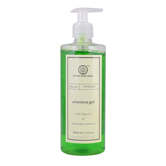 Khadi Natural Aloevera Gel with Liquorice & Cucumber Extracts