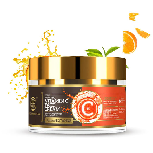 Khadi Natural Vitamin C Face Cream - 50gm