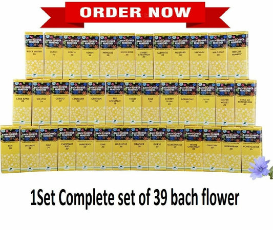 New Life Bach Flower Remedies Kit 40X30ml 1Set