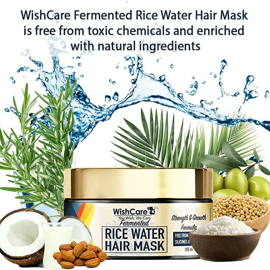 WishCare Fermented Rice Water Hair Mask -200 ml