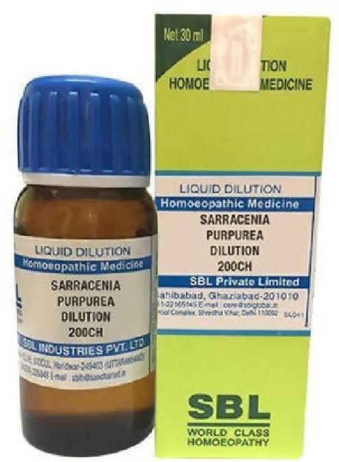 SBL Sarracenia Purpurea Dilution 200 CH-30ml