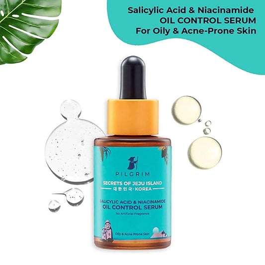 Pilgrim Salicylic Acid & Niacinamide Oil Control Serum - 30 ml