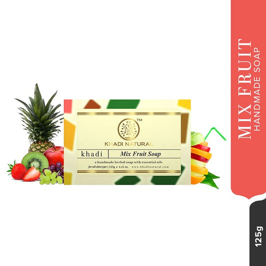 Khadi Natural Mix Fruit Soap - 125g