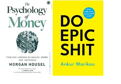 (COMBO PACK) The Psychology Of Money + DO EPIC SHIT (Paperback)