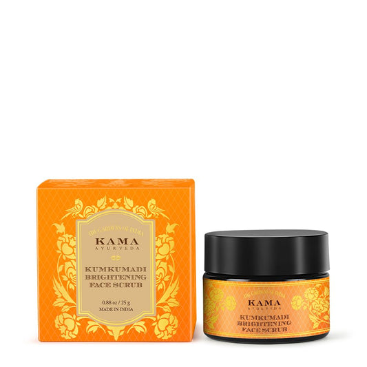 Kama Ayurveda Kumkumadi Brightening Ayurvedic Face Scrub - 25 gm