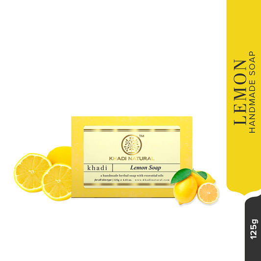 Khadi Natural Lemon Soap 125gm