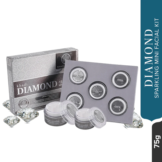 Khadi Natural Diamond Mini Facial Kit (75g)