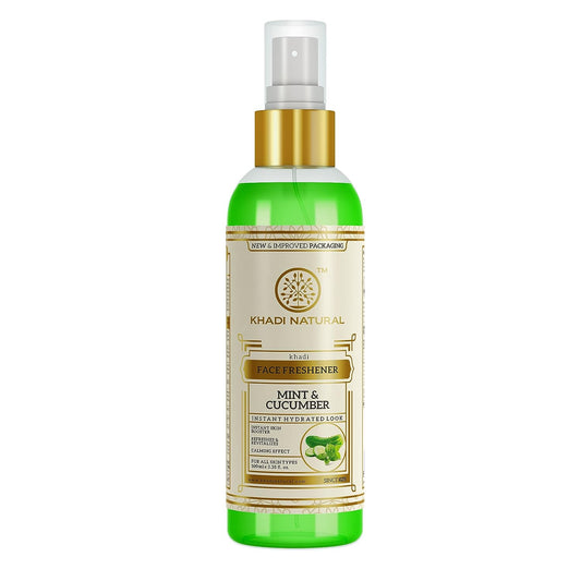 KHADI NATURAL Mint & Cucumber Face Spray Refreshes - 100ml