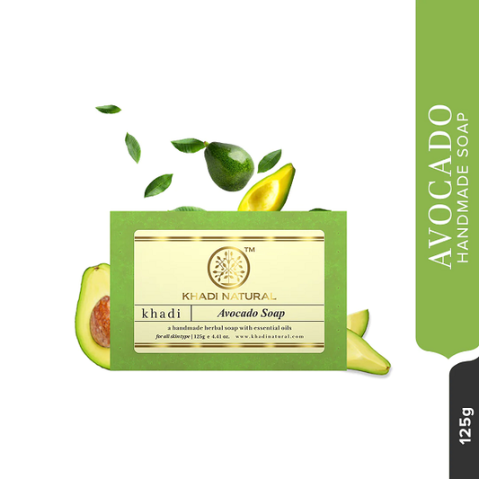 Khadi Natural Herbal Avocado Soap 125 g