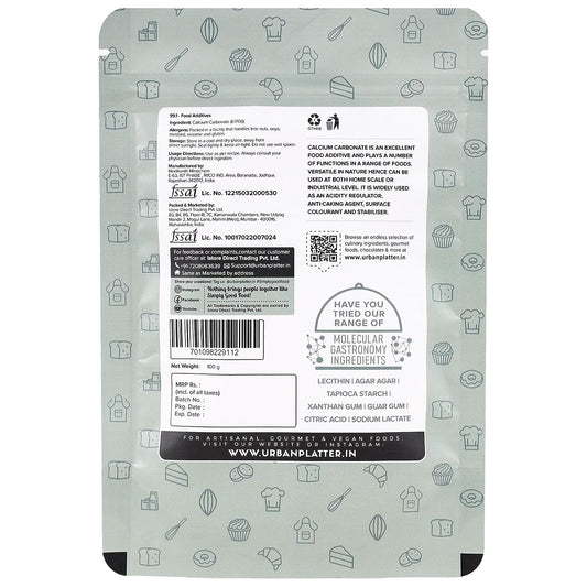 Urban Platter Calcium Carbonate Powder - 100 gm