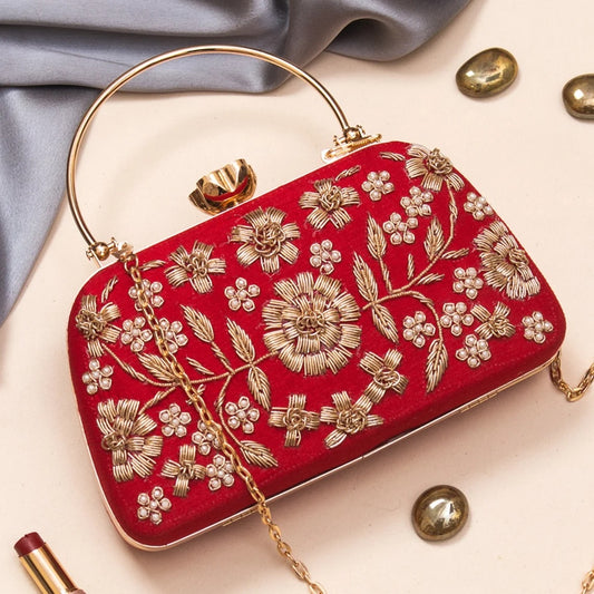 Designer Embroidered Clutch Bags