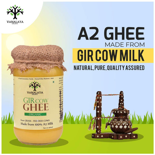 Vanalaya Organic Gir Cow Ghee - 200 ml