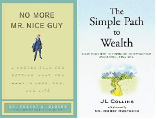 No More Mr Nice Guy &  The Simple Path to Wealth- paperback