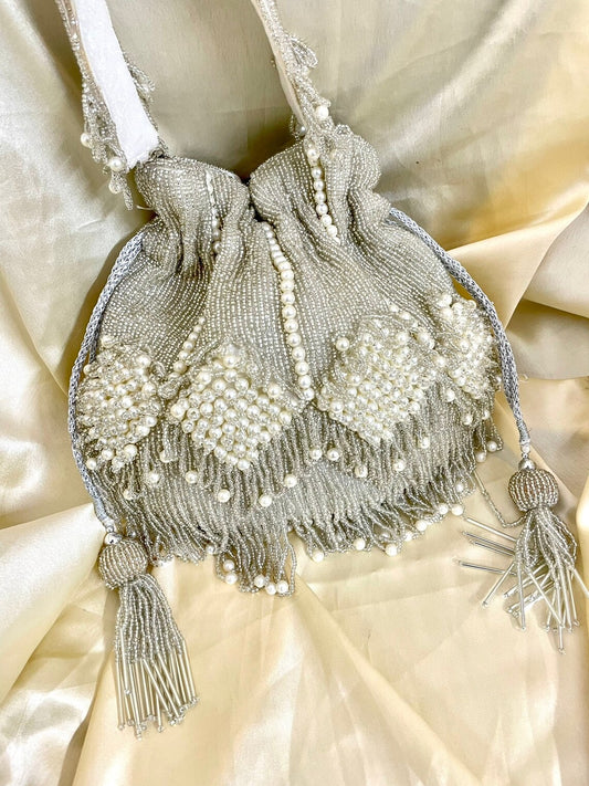 Gold Bridal Potli bag