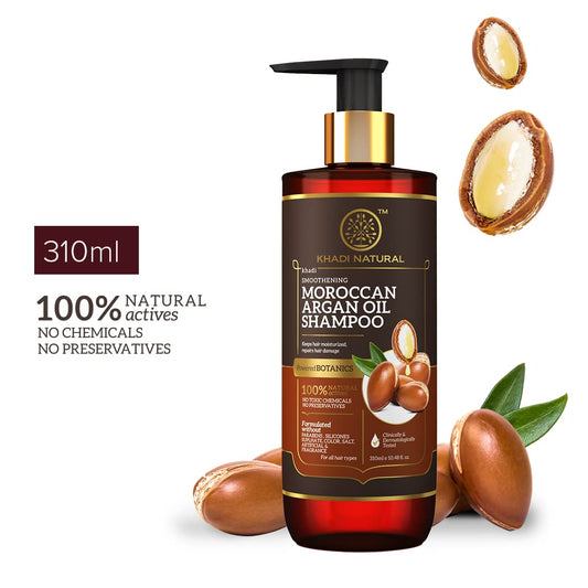 Khadi Natural Moroccan Argan Shampoo