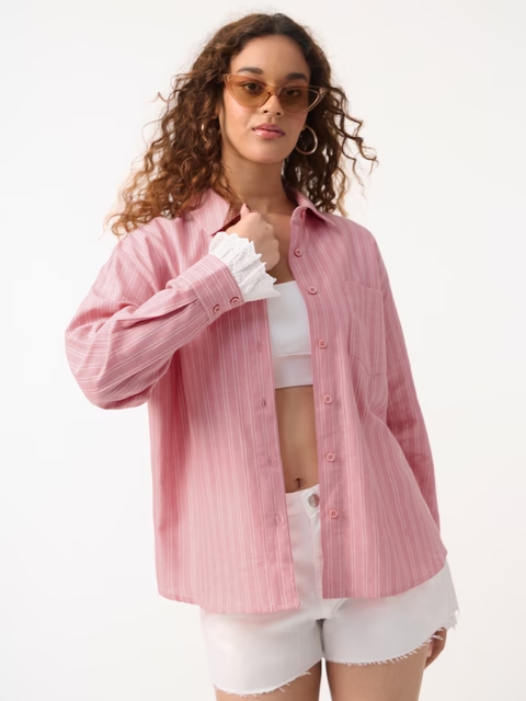 Angel Eyes Women Boyfriend Shirts
