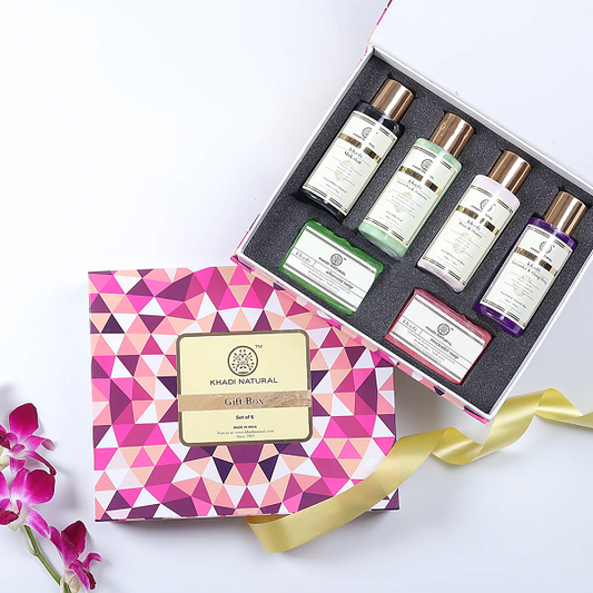 Khadi Natural Gift Box (Set Of 6)