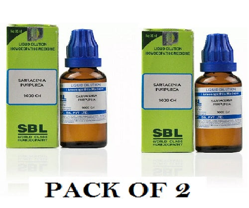 SBL Sarracenia Purpurea Homeopathy Dilution 30ml (1000ch)... pack of 2