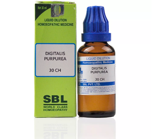 SBL Homeopathy Digitalis Purpurea Dilution-3CH (30ml)