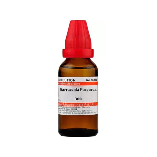 Willmar Schwabe Homeopathy Sarracenia Purpurea Dilution (30 ML)-30CH