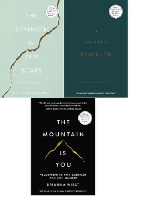 (COMBO PACK) A Gentle Reminder + The Strength In Our Scars +The Mountain Is You(Paperback)