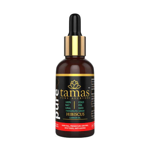 Tamas Pure Ayurveda 100% Natural Hibiscus Cold-Pressed Oil-30ml