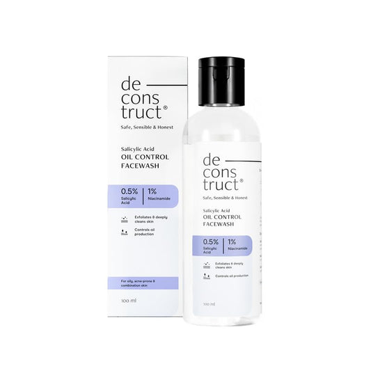 Deconstruct Salicylic Acid Oil Control Face Wash  100ml