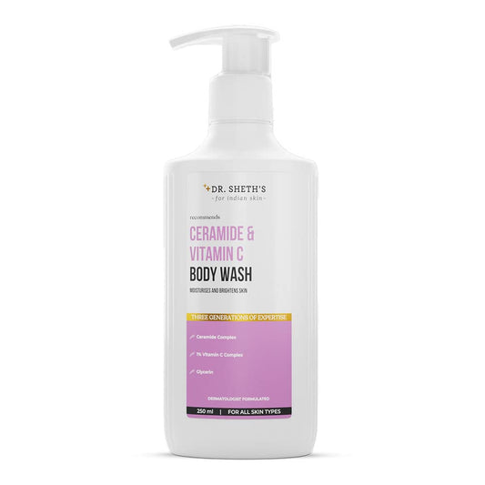 Dr. Sheth's Ceramide & Vitamin C Body Wash-250 ml