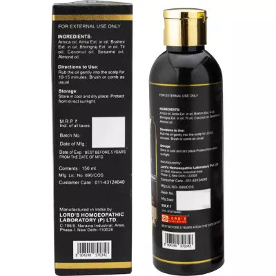 Lord's Camy Black K2 Arnica Hair Oil - 150 ml