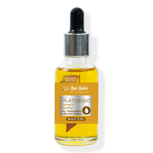 Nat Habit Pure Turmeric Rosehip Mukhalaya - 30 ml