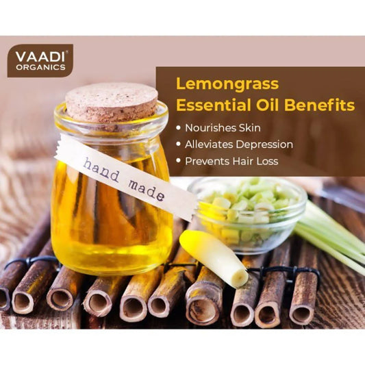 Vaadi Herbals Lemongras Oil Therapeutic Grade -10 ML