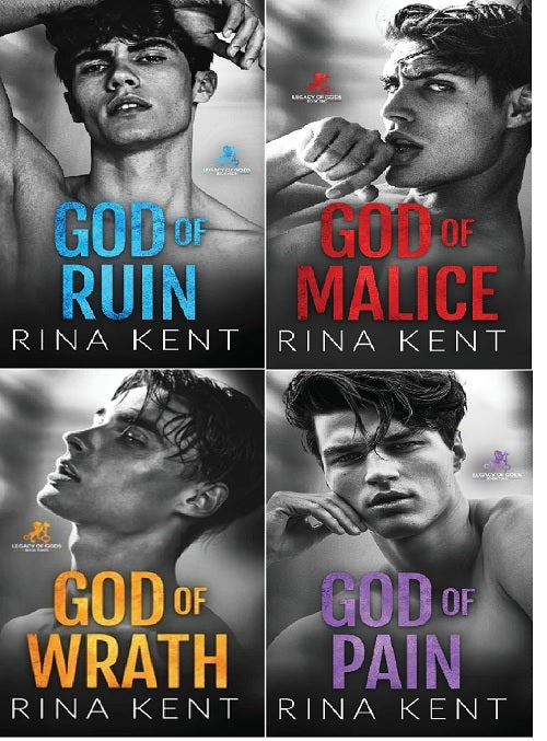 (Combo)God of Malice + God of Pain + God of Wrath + God of Ruin: (God of Legacy Series)- paperback