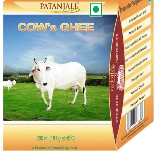 Patanjali Cow's Ghee - 200 ml - Pack of 1