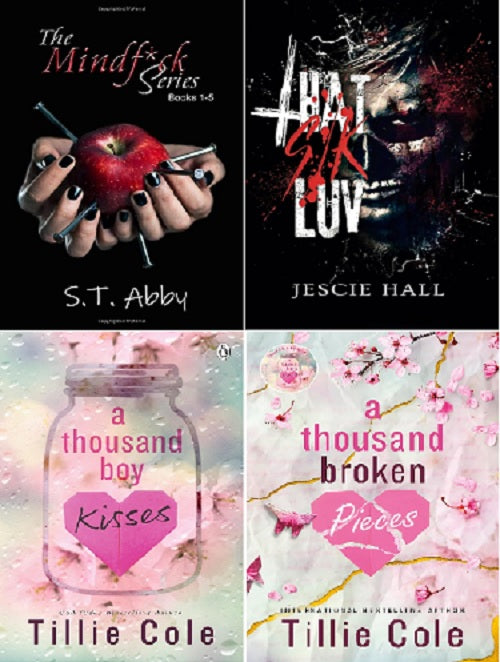 The Mindf*ck Series ,  THAT SIK LUV ,  A Thousand Boy Kisses  ,  A Thousand Broken Pieces.... 4books (Paperback)