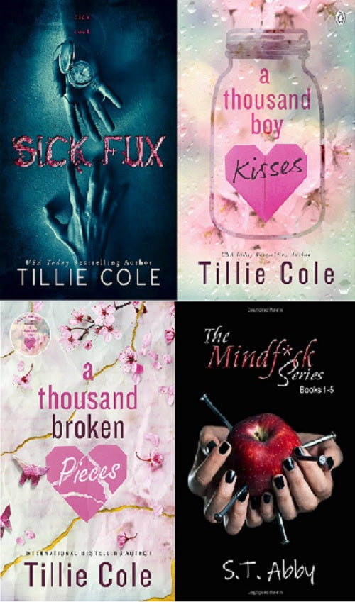 Sick Fux ;  The Mindf*ck Series ;  A Thousand Boy Kisses ;  A Thousand Broken Pieces.. best 4books set