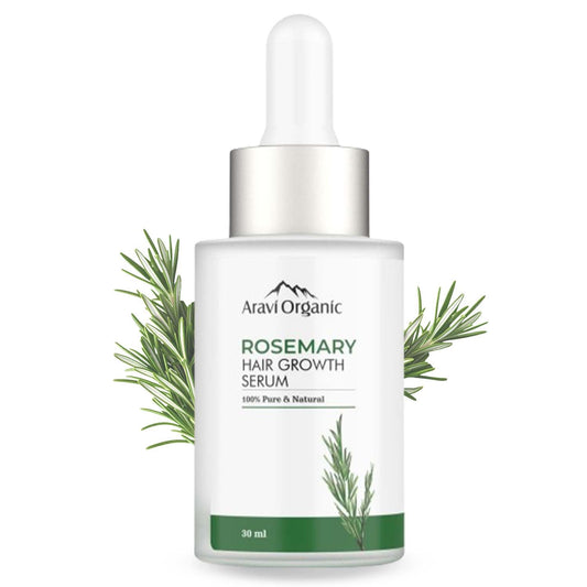 Aravi Organic Rosemary & Biotin Hair Growth Serum  - 30 ml