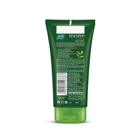 Joy Tea Tree Purifying Natural Face Wash (150ml)