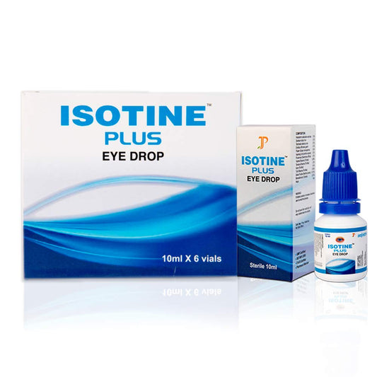 Isotine Plus Eye Drop 6 Bottles (10 ml Each)