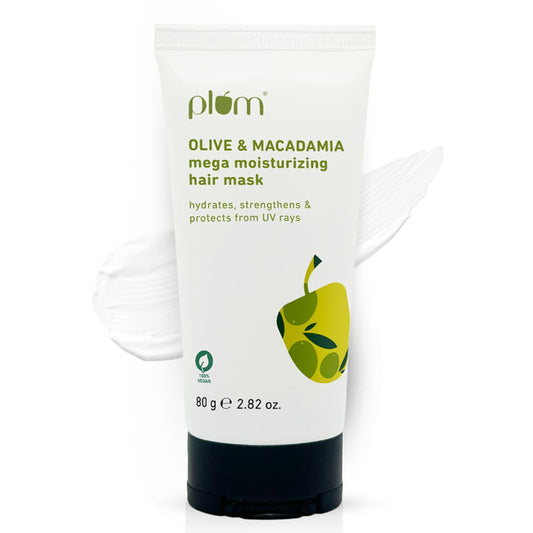 Plum Olive Hair Mask For Damaged Hair Coloured Hair, Salon Treated Hair :-250Gm