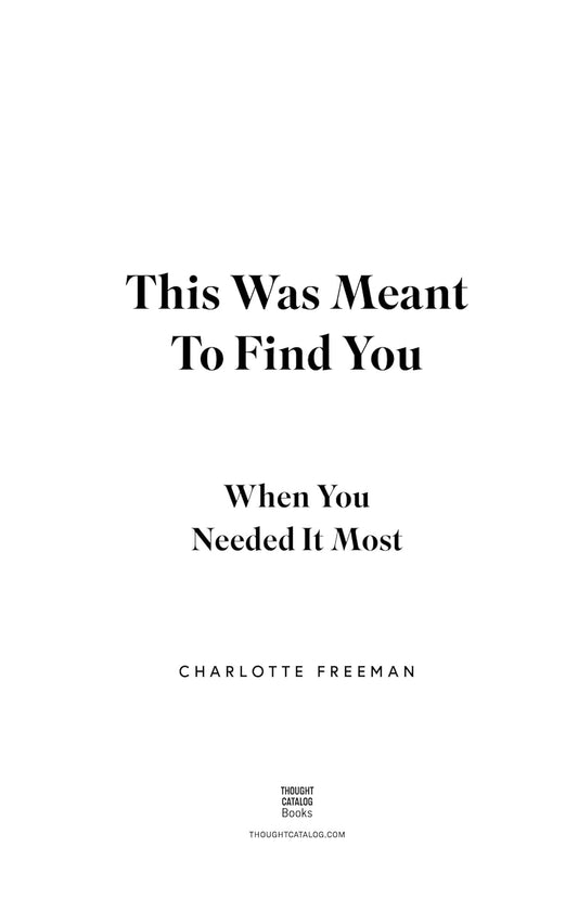 This Was Meant to Find You - Paparback