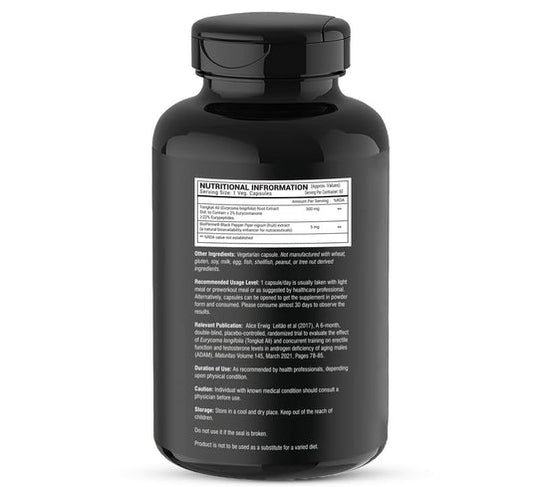 Greendorse Organic Tongkat Ali Extract - 60 Caps