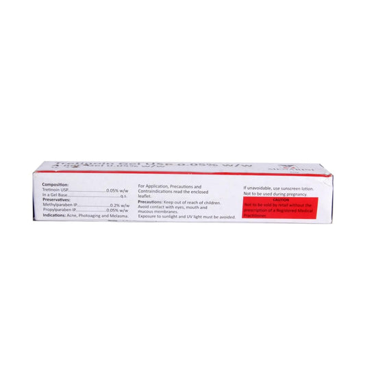 Retinol Gel 0.05% 20g Vitamin A ( tretinoin | A ) ret cream