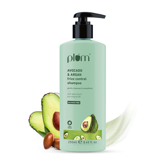 Plum Avocado & Argan Frizz Control Shampoo - 250 ML