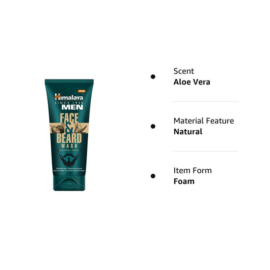 Himalaya Men Face and Beard Wash  80ml