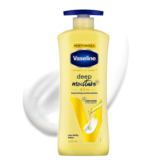 Vaseline Deep Moisture Body Lotion | For Dry Skin 600ml