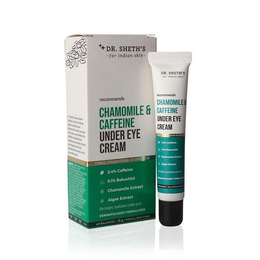 Dr. Sheth's Chamomile & Caffeine Under Eye Cream -15 gm