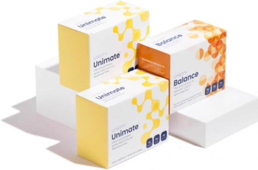 Unicity Unimate Lemon Flavor-2  Balance Orange Flavor-1 30 60 pack