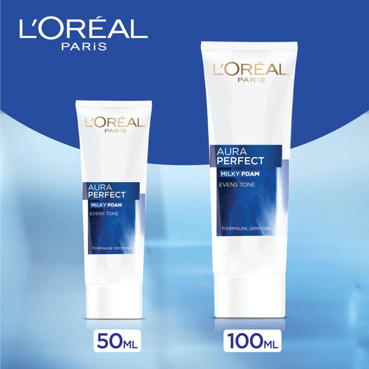 L'Oreal Paris Aura Perfect Milky Foam Facewash 100ml