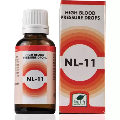 New Life NL 11 High Blood Pressure Drop - 30 ml